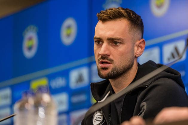 SOCCER - UEFA CL, Fenerbahce vs Sturm ISTANBUL,TURKEY,04.AUG.26 - SOCCER - UEFA Champions League, qualification, Fenerbahce Istanbul vs Sturm Graz, preview, press conference, PK, Pressekonferenz Sturm. Image shows Juergen Heil (Sturm).  GEPAxpictures xMatthiasxTrinkl