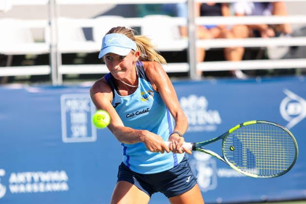 WARSZAWA 04.08.2026 TURNIEJ WTA, Tennis Damen 125 WARSAW T-MOBILE POLISH OPEN - RUNDA 32 --- TENNIS TOURNAMENT WTA 125 WARSAW T-MOBILE POLISH OPEN - ROUND 32 ZUZANNA PAWLIKOWSKA FOT. ANNA KLEPACZKO FOTOPYK NEWSPIX.PL --- newspix.pl 