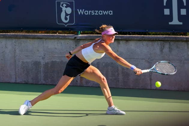 WARSZAWA 04.08.2026 TURNIEJ WTA, Tennis Damen 125 WARSAW T-MOBILE POLISH OPEN - RUNDA 32 --- TENNIS TOURNAMENT WTA 125 WARSAW T-MOBILE POLISH OPEN - ROUND 32 ZUZANNA PAWLIKOWSKA FOT. ANNA KLEPACZKO FOTOPYK NEWSPIX.PL --- newspix.pl 