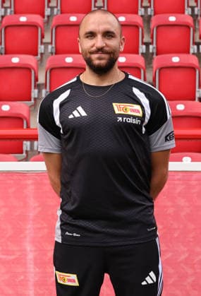 Spielanalyst Tobias Drössler ; 1.FC Union Berlin FCU Fußball 1.BL Bundesliga Frauen Damen Porträttermin Saison 2026 2027 Headshot, Porträt, Portrait, Vorstellung, Präsentation, Pressetermin, GER 04.08.2026 *** Match Analyst Tobias Drössler 1. FC Union Berlin FCU Soccer 1st Division Bundesliga Women s League Portrait Session 2026–2027 Season Headshot, Portrait, Introduction, Presentation, Press Event, GER 04 08 2026