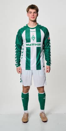 1.BL, Porträttermin 2026 2027 Mick Schmetgens; SV Werder Bremen; Bremen Bremen Deutschland *** 1 BL, Photo Shoot 2026 2027 Mick Schmetgens SV Werder Bremen Bremen Bremen Germany Copyright: xWerderxBremenxviaxNordphotox