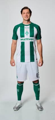 1.BL, Porträttermin 2026 2027 Niklas Stark; SV Werder Bremen; Bremen Bremen Deutschland *** 1 BL, Photo Shoot 2026 2027 Niklas Stark SV Werder Bremen Bremen Bremen Germany Copyright: xWerderxBremenxviaxNordphotox