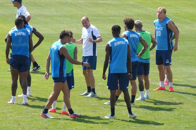 CASTEL DI SANGRO, ITALY, AUGUST 4: Massimiliano Allegri of SSC Napoli during the pre season training camp in Castel di Sangro, Italy. Copyright: xFOTOAGENZIAx
