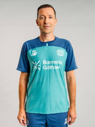 Trainer Roberto Pätzold; Bayer 04 Leverkusen; 1.BL Frauen, Porträttermin 2026 2027, Head Coach Roberto Pätzold; Bayer 04 Leverkusen; 1.BL Women, portrait appointment 2026 2027, Leverkusen BayArena NRW Germany