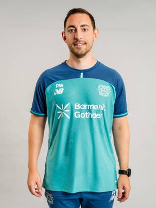 Athletiktrainer Philipp Walther; Bayer 04 Leverkusen; 1.BL Frauen, Porträttermin 2026 2027, Athletics Coach Philipp Walther; Bayer 04 Leverkusen; 1.BL Women, portrait appointment 2026 2027, Leverkusen BayArena NRW Germany