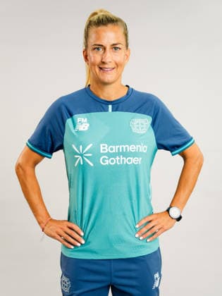 Co-Trainerin Friederike Mehring; Bayer 04 Leverkusen; 1.BL Frauen, Porträttermin 2026 2027, Assistant Coach Friederike Mehring; Bayer 04 Leverkusen; 1.BL Women, portrait appointment 2026 2027, Leverkusen BayArena NRW Germany