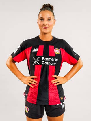 Sana Coskun; Bayer 04 Leverkusen; 1.BL Frauen, Porträttermin 2026 2027, Sana Coskun; Bayer 04 Leverkusen; 1.BL Women, portrait appointment 2026 2027, Leverkusen BayArena NRW Germany