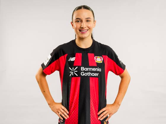 Loreen Bender; Bayer 04 Leverkusen; 1.BL Frauen, Porträttermin 2026 2027, Loreen Bender; Bayer 04 Leverkusen; 1.BL Women, portrait appointment 2026 2027, Leverkusen BayArena NRW Germany