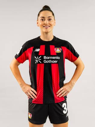 Lumbardha Misini; Bayer 04 Leverkusen; 1.BL Frauen, Porträttermin 2026 2027, Lumbardha Misini; Bayer 04 Leverkusen; 1.BL Women, portrait appointment 2026 2027, Leverkusen BayArena NRW Germany