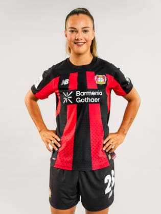 Maja Sternad; Bayer 04 Leverkusen; 1.BL Frauen, Porträttermin 2026 2027, Maja Sternad; Bayer 04 Leverkusen; 1.BL Women, portrait appointment 2026 2027, Leverkusen BayArena NRW Germany
