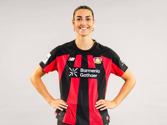 Selina Ostermeier; Bayer 04 Leverkusen; 1.BL Frauen, Porträttermin 2026 2027, Selina Ostermeier; Bayer 04 Leverkusen; 1.BL Women, portrait appointment 2026 2027, Leverkusen BayArena NRW Germany