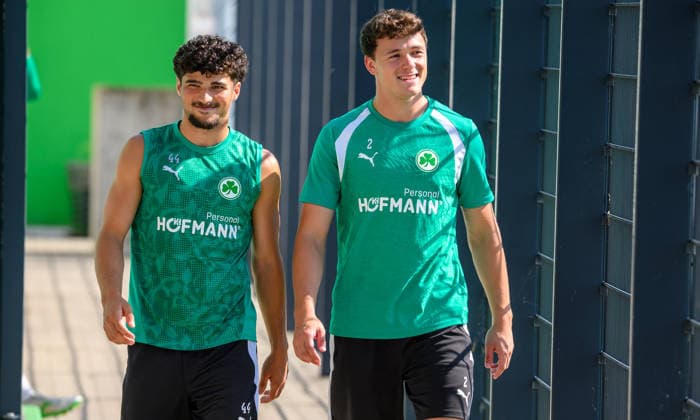 04.08.2026 - Fussball - 2. Bundesliga - Saison 2026 2027 - SpVgg Greuther Fürth Fuerth ( Kleeblatt ) - Training - - xwoxzix - Mehmet Avlayici (44, SpVgg Greuther Fürth ) Lukas Reich (2, SpVgg Greuther Fürth ) *** August 4, 2026 Soccer 2. Bundesliga 2026–2027 Season SpVgg Greuther Fürth Fürth Kleeblatt Training xwoxzix Mehmet Avlayici 44, SpVgg Greuther Fürth Lukas Reich 2, SpVgg Greuther Fürth