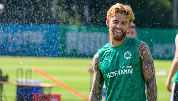 04.08.2026 - Fussball - 2. Bundesliga - Saison 2026 2027 - SpVgg Greuther Fürth Fuerth ( Kleeblatt ) - Training - - xwoxzix - Ole Pohlmann (10, SpVgg Greuther Fürth ) *** August 4, 2026 Soccer 2. Bundesliga 2026–2027 Season SpVgg Greuther Fürth Fürth Kleeblatt Training xwoxzix Ole Pohlmann 10, SpVgg Greuther Fürth