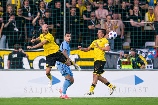 260804 Viktor Gustafson and Jesper Gustavsson of Mjällby during the Champions League football qualifying match between Mjällby and Slovan Bratislava on August 4, 2026 in Hällevik. Photo: Christoffer Borg Mattisson BILDBYRAN COP 261 CB0545 fotboll football soccer fotball uefa champions league champions league mjällby slovan bratislava bbeng *** August 4, 2026: Viktor Gustafson and Jesper Gustavsson of Mjällby during the Champions League soccer qualifying match between Mjällby and Slovan Bratislava on August 4, 2026 in Hällevik. Photo by Christoffer Borg Mattisson, BILDBYRAN COP 261 CB0545 soccer football fotball UEFA Champions League Champions League Mjällby Slovan Bratislava bbeng  Copyright: CHRISTOFFERxBORGxMATTISSON BB260804CB078