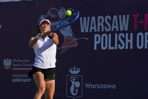 Warszawa 04.08.2026. Tennis. WTA, Tennis Damen 125 Warsaw T-Mobile Polish Open, day 3, Warsaw, Poland --- Tenis. Turniej WTA 125 Warsaw T-Mobile Polish Open, dzien 3, Warszawa Persons shown : Alicja Rosolska (POL) Fot. Dominika Chmura Arena Akcji NEWSPIX.PL --- newspix.pl 