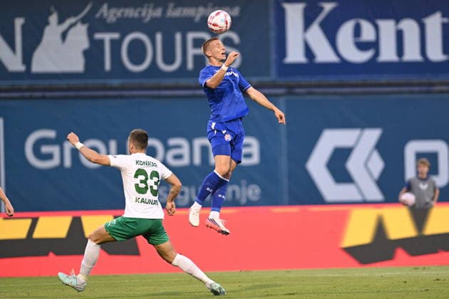 Croatia, Zagreb, 040826. Maksimir Stadium. Football match of the third round of UEFA Champions League qualification, GNK Dinamo - FK Kauno Zalgiris. In the photo: Luka Stojkovic. Photo: Damir Krajac CROPIX Copyright: xxDamirxKrajacx dk_dinamo_kauno34-040826