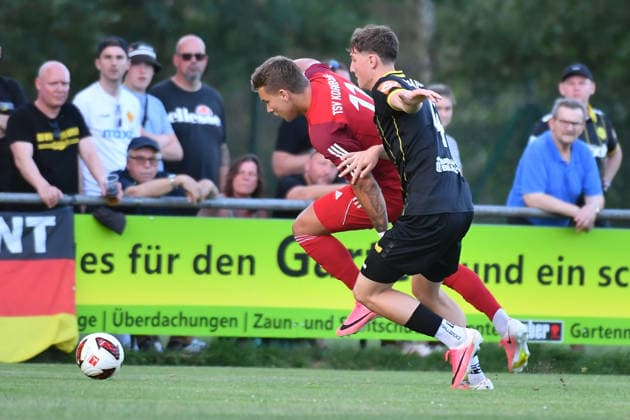 04.08.2026 - Fussball - Saison 2026 2027 - BFV - Toto-Pokal : TSV Kornburg - SpVgg Bayreuth - OGo - xogox - Jakub Mintal (11, TSV Kornburg ) Felix Schäffner (4, SpVgg Bayreuth ) *** August 4, 2026 Soccer Season 2026–2027 BFV Toto Cup TSV Kornburg vs. SpVgg Bayreuth OGo xogox Jakub Mintal 11, TSV Kornburg Felix Schäffner 4, SpVgg Bayreuth