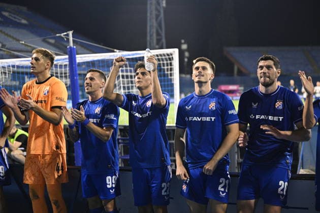 Croatia, Zagreb, 040826. Maksimir Stadium. Football match of the third round of UEFA Champions League qualification, GNK Dinamo - FK Kauno Zalgiris. Photo: Damir Krajac CROPIX Copyright: xxDamirxKrajacx dk_dinamo_kauno87-040826