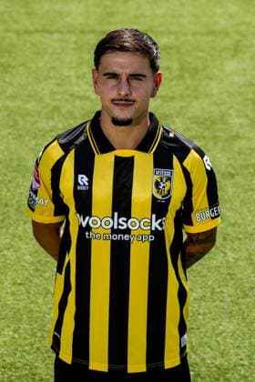ARNHEM , 04-08-2026 , Nationaal Sportcentrum Papendal , season 2026 2027 , Dutch Keuken Kampioen Divisie football , Photocall , picture shows Vitesse player Filipe de Carvalho Photocall Vitesse  x205454044x Copyright: