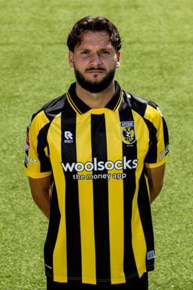 ARNHEM , 04-08-2026 , Nationaal Sportcentrum Papendal , season 2026 2027 , Dutch Keuken Kampioen Divisie football , Photocall , picture shows Vitesse player Marco Schikora Photocall Vitesse  x205454107x Copyright: