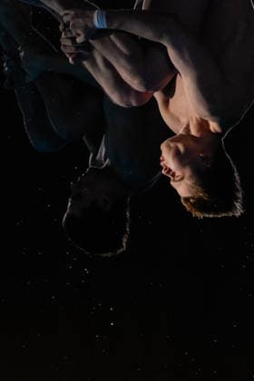Mark Hrytsenko of Ukraine, Oleksii Sereda of Ukraine compete in the Diving Men s 10m Platform Final during the European Aquatics Championships at the Olympic Aquatic Center in Paris (France), August 4, 2026. Andrea Staccioli