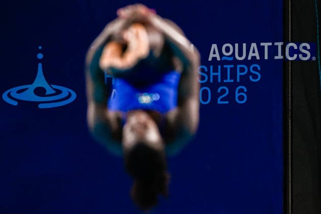 Desharne Bent-Ashmeil of Great Britain competes in the Diving Women s 3m Springboard Final during the European Aquatics Championships at the Olympic Aquatic Center in Paris (France), August 4, 2026. Andrea Masini Deepbluemedia Insidefoto