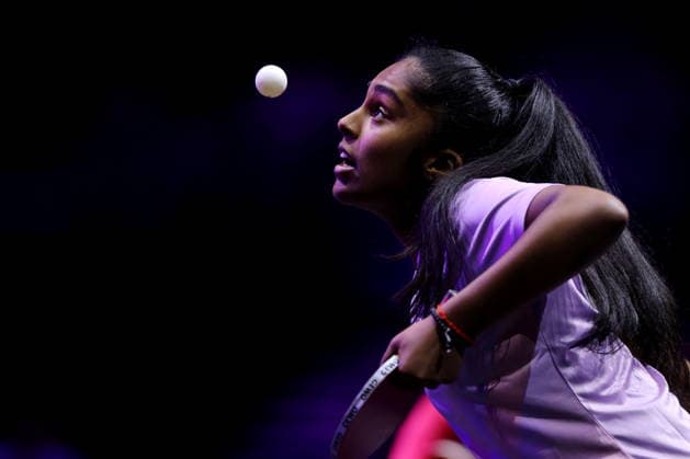 Prithika Pavade (FRA), AUGUST 4, 2026 - Table tennis, Tischtennis : WTT Champions Yokohama 2026 Women s singles round of 32 at Yokohama BUNTAI, Kanagawa, Japan. Noxthirdxpartyxsales  aflo_340073592 NaokixNishimurax