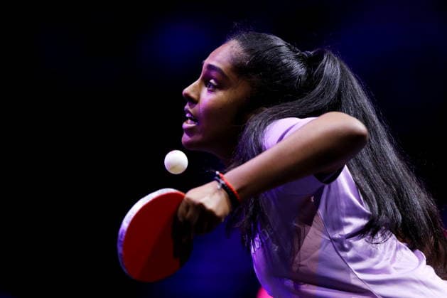 Prithika Pavade (FRA), AUGUST 4, 2026 - Table tennis, Tischtennis : WTT Champions Yokohama 2026 Women s singles round of 32 at Yokohama BUNTAI, Kanagawa, Japan. Noxthirdxpartyxsales  aflo_340073593 NaokixNishimurax