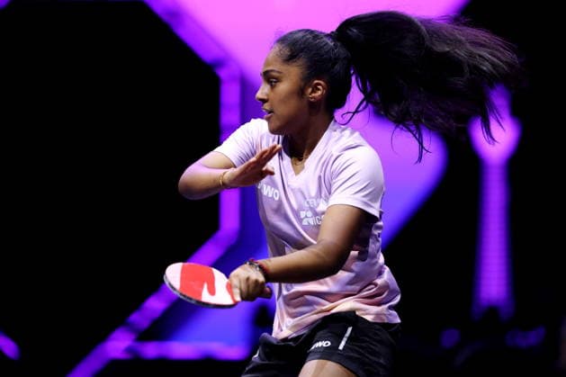 Prithika Pavade (FRA), AUGUST 4, 2026 - Table tennis, Tischtennis : WTT Champions Yokohama 2026 Women s singles round of 32 at Yokohama BUNTAI, Kanagawa, Japan. Noxthirdxpartyxsales  aflo_340073601 NaokixNishimurax