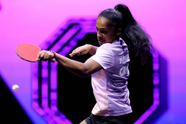 Prithika Pavade (FRA), AUGUST 4, 2026 - Table tennis, Tischtennis : WTT Champions Yokohama 2026 Women s singles round of 32 at Yokohama BUNTAI, Kanagawa, Japan. Noxthirdxpartyxsales  aflo_340073603 NaokixNishimurax