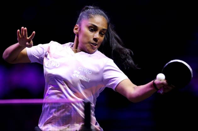 Prithika Pavade (FRA), AUGUST 4, 2026 - Table tennis, Tischtennis : WTT Champions Yokohama 2026 Women s singles round of 32 at Yokohama BUNTAI, Kanagawa, Japan. Noxthirdxpartyxsales  aflo_340073632 NaokixNishimurax