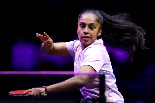 Prithika Pavade (FRA), AUGUST 4, 2026 - Table tennis, Tischtennis : WTT Champions Yokohama 2026 Women s singles round of 32 at Yokohama BUNTAI, Kanagawa, Japan. Noxthirdxpartyxsales  aflo_340073634 NaokixNishimurax