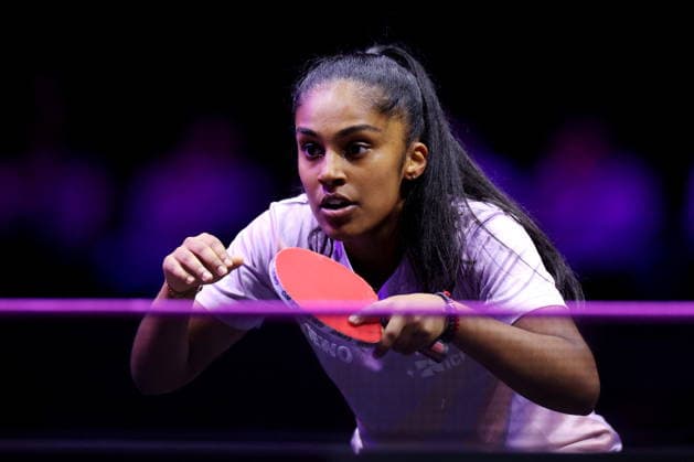 Prithika Pavade (FRA), AUGUST 4, 2026 - Table tennis, Tischtennis : WTT Champions Yokohama 2026 Women s singles round of 32 at Yokohama BUNTAI, Kanagawa, Japan. Noxthirdxpartyxsales  aflo_340073639 NaokixNishimurax
