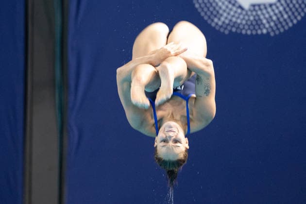 Women 3m springboard diving final European Aquatics Championships - Saint-Denis Italy s diver Chiara Pellacani competes in the women’s 3m springboard diving final event during the LEN European Aquatics Championships, at the Olympic Aquatics Centre in Saint-Denis, northeastern suburbs of Paris, on August 4, 2026. Photo by Raphael Lafargue ABACAPRESS.COM Saint-Denis France  Copyright: xLafarguexRaphael ABACAx