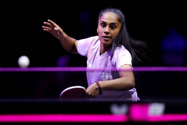 Prithika Pavade (FRA), AUGUST 4, 2026 - Table tennis, Tischtennis : WTT Champions Yokohama 2026 Women s singles round of 32 at Yokohama BUNTAI, Kanagawa, Japan. Noxthirdxpartyxsales  aflo_340073646 NaokixNishimurax