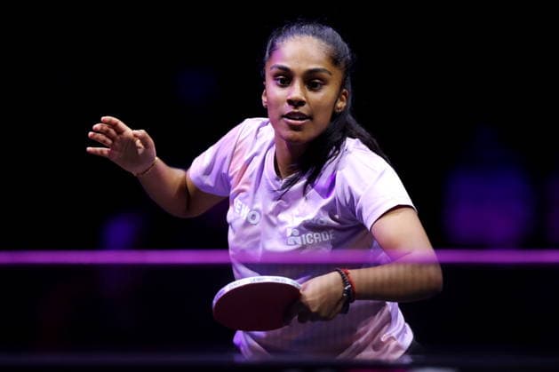 Prithika Pavade (FRA), AUGUST 4, 2026 - Table tennis, Tischtennis : WTT Champions Yokohama 2026 Women s singles round of 32 at Yokohama BUNTAI, Kanagawa, Japan. Noxthirdxpartyxsales  aflo_340073647 NaokixNishimurax