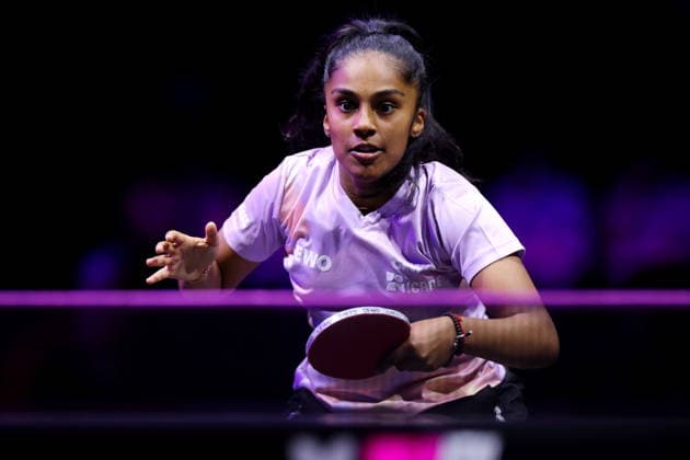 Prithika Pavade (FRA), AUGUST 4, 2026 - Table tennis, Tischtennis : WTT Champions Yokohama 2026 Women s singles round of 32 at Yokohama BUNTAI, Kanagawa, Japan. Noxthirdxpartyxsales  aflo_340073648 NaokixNishimurax