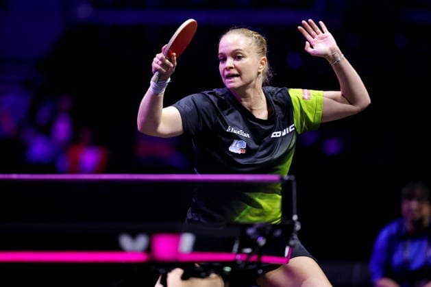 Margaryta Pesotska (UKR), AUGUST 4, 2026 - Table tennis, Tischtennis : WTT Champions Yokohama 2026 Women s singles round of 32 at Yokohama BUNTAI, Kanagawa, Japan. Noxthirdxpartyxsales  aflo_340102439 NaokixNishimurax