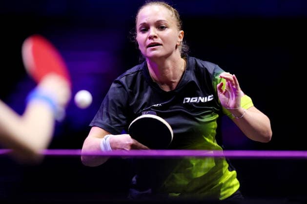 Margaryta Pesotska (UKR), AUGUST 4, 2026 - Table tennis, Tischtennis : WTT Champions Yokohama 2026 Women s singles round of 32 at Yokohama BUNTAI, Kanagawa, Japan. Noxthirdxpartyxsales  aflo_340102450 NaokixNishimurax