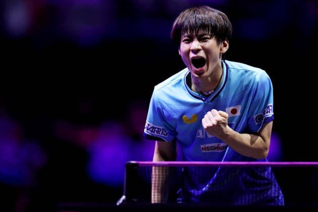 Shunsuke Togami (JPN), AUGUST 4, 2026 - Table tennis, Tischtennis : WTT Champions Yokohama 2026 Men s singles round of 32 at Yokohama BUNTAI, Kanagawa, Japan. Noxthirdxpartyxsales  aflo_340063659 NaokixNishimurax