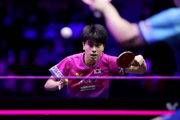 Hiroto Shinozuka (JPN), AUGUST 4, 2026 - Table tennis, Tischtennis : WTT Champions Yokohama 2026 Men s singles round of 32 at Yokohama BUNTAI, Kanagawa, Japan. Noxthirdxpartyxsales  aflo_340102356 NaokixNishimurax