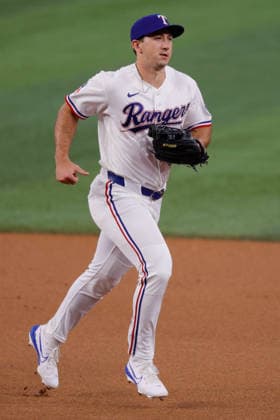 August 4, 2026, Arlington, Texas, USA: Texas Rangers left fielder WYATT LANGFORD (36) in a baseball game, Tuesday, Aug. 4, 2026, in Arlington, Texas. Arlington USA - ZUMAa325 20260804_zsa_a325_023 Copyright: xDavidxBalleringxIix