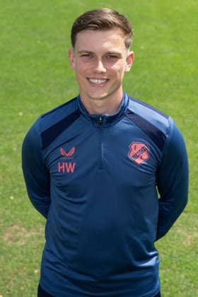UTRECHT , 04-08-2026 , Sportcomplex Zoudenbalch , season 2026 2027 , season 2026 2027 , Dutch Keukenkampioen divisie , football , photocall Jong FC Utrecht , picture shows Hidde van Boven photocall Jong Utrecht  x205461582x Copyright: