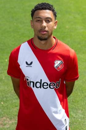 UTRECHT , 04-08-2026 , Sportcomplex Zoudenbalch , season 2026 2027 , season 2026 2027 , Dutch Keukenkampioen divisie , football , photocall Jong FC Utrecht , picture shows Bjorn Menzo photocall Jong Utrecht  x205461586x Copyright:
