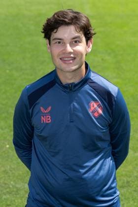 UTRECHT , 04-08-2026 , Sportcomplex Zoudenbalch , season 2026 2027 , season 2026 2027 , Dutch Keukenkampioen divisie , football , photocall Jong FC Utrecht , picture shows Neil Bont photocall Jong Utrecht  x205461602x Copyright: