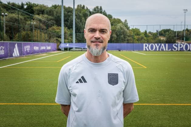 team photo RSCA Futures NEERPEDE, BELGIUM - AUGUST 04 : of Futures Anderlecht pictured on August 4, 2026 in Neerpede, Belgium, 04 08 2026 Neerpede Belgium  Copyright: xAnrx