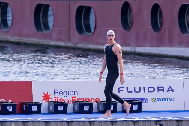 France, Paris, Centre Aquatique Olympique Metropole du Grand Paris, 05.08.2026, European Aquatics Championships Artistic Swimming, Day 6, 5km Open Water, Florian Wellbrock of Germany, Photo by Eibner Pressefoto Tino Henschel European Aquatics Championships Artistic Swimming, Day 6, 5km Open Water Paris *** France, Paris, Centre Aquatique Olympique Metropole du Grand Paris, August 5, 2026, European Aquatics Championships – Artistic Swimming, Day 6, 5 km Open Water, Florian Wellbrock of Germany, Photo by Eibner Pressefoto Tino Henschel, European Aquatics Championships – Artistic Swimming, Day 6, 5 km Open Water, Paris Copyright: xEibnerxPressefotox