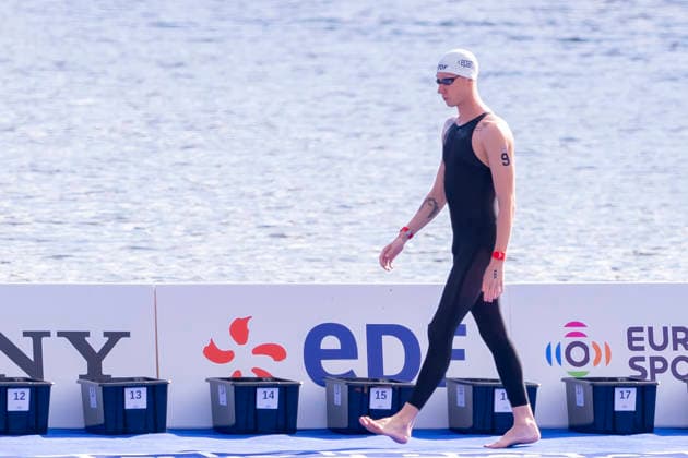 France, Paris, Centre Aquatique Olympique Metropole du Grand Paris, 05.08.2026, European Aquatics Championships Artistic Swimming, Day 6, 5km Open Water, Florian Wellbrock of Germany, Photo by Eibner Pressefoto Tino Henschel European Aquatics Championships Artistic Swimming, Day 6, 5km Open Water Paris *** France, Paris, Centre Aquatique Olympique Metropole du Grand Paris, August 5, 2026, European Aquatics Championships – Artistic Swimming, Day 6, 5 km Open Water, Florian Wellbrock of Germany, Photo by Eibner Pressefoto Tino Henschel, European Aquatics Championships – Artistic Swimming, Day 6, 5 km Open Water, Paris Copyright: xEibnerxPressefotox