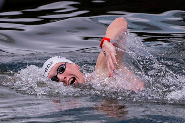 France, Paris, Centre Aquatique Olympique Metropole du Grand Paris, 05.08.2026, European Aquatics Championships Artistic Swimming, Day 6, 5km Open Water, Florian Wellbrock of Germany, Photo by Eibner Pressefoto Tino Henschel European Aquatics Championships Artistic Swimming, Day 6, 5km Open Water Paris *** France, Paris, Centre Aquatique Olympique Metropole du Grand Paris, August 5, 2026, European Aquatics Championships – Artistic Swimming, Day 6, 5 km Open Water, Florian Wellbrock of Germany, Photo by Eibner Pressefoto Tino Henschel, European Aquatics Championships – Artistic Swimming, Day 6, 5 km Open Water, Paris Copyright: xEibnerxPressefotox