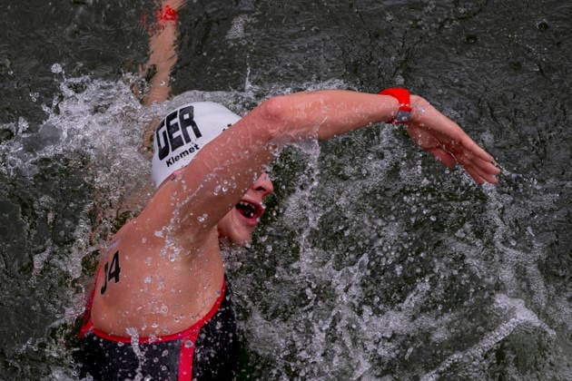 France, Paris, Centre Aquatique Olympique Metropole du Grand Paris, 05.08.2026, European Aquatics Championships Artistic Swimming, Day 6, 5km Open Water, Oliver Klemet of Germany, Photo by Eibner Pressefoto Tino Henschel European Aquatics Championships Artistic Swimming, Day 6, 5km Open Water Paris *** France, Paris, Centre Aquatique Olympique Metropole du Grand Paris, August 5, 2026, European Aquatics Championships – Artistic Swimming, Day 6, 5 km Open Water, Oliver Klemet of Germany, Photo by Eibner Pressefoto Tino Henschel, European Aquatics Championships – Artistic Swimming, Day 6, 5 km Open Water, Paris Copyright: xEibnerxPressefotox